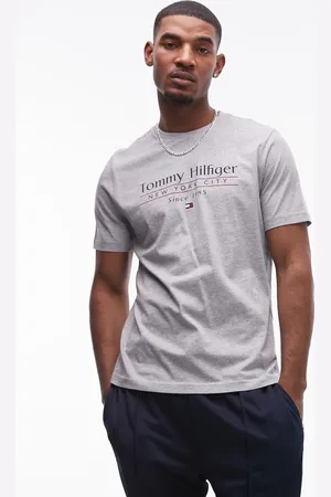 Tommy Hilfiger Centre stack linear logo t-shirt in