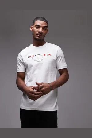 Tommy Hilfiger Multi flag logo t-shirt in