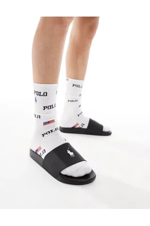 Ralph Lauren Slider in with white logo