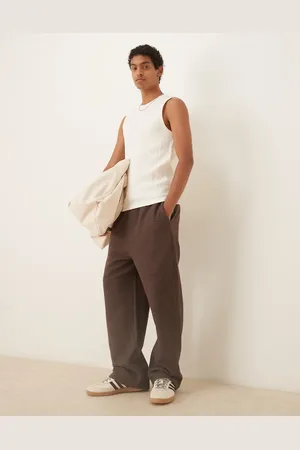 ASOS Wide leg textured jogger in