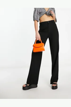 Pull&Bear High waisted tailored straight leg trouser co-ord in