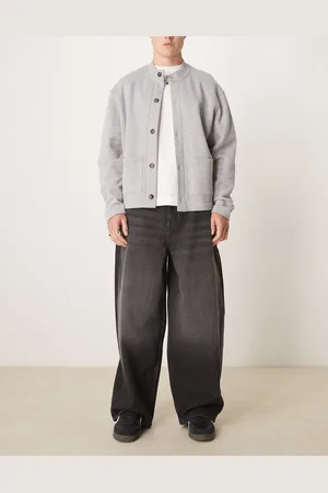 ASOS Oversized baggy jeans in washed