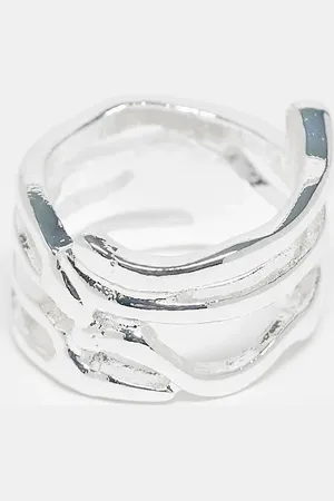 ASOS Plated ring with twisted design