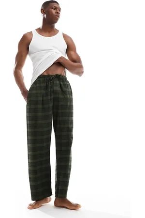 Brave Soul Lounge pyjama bottoms in check