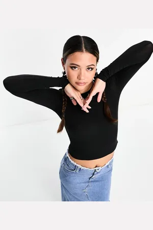 Weekday Slim fit long sleeve t-shirt in