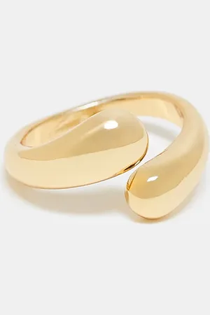 ASOS 14k plated chunky ring with wrap around ring design