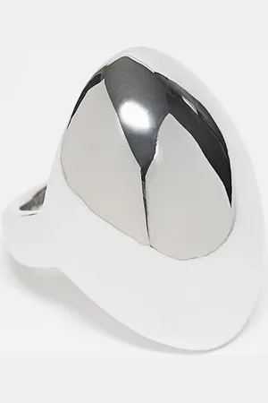 ASOS Chunky oval shaped ring in tone