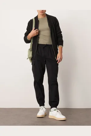 New Look Cuffed cargo trouser in