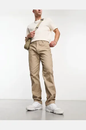 Only & Sons Loose fit worker chino in beige
