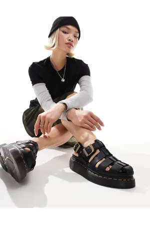 Dr. Martens Wrenlie quad caged sandals in