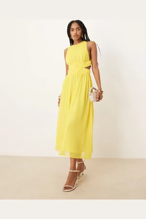 Never Fully Dressed Cut-out midaxi dress in