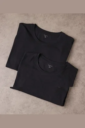 GANT 2 pack lounge tops with shield logo in