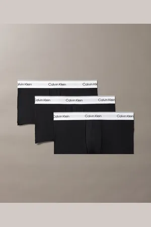 Calvin Klein Icon Cotton Stretch 3 pack low rise trunk in