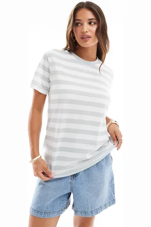 ASOS Ultimate t-shirt with crew neck in stripe