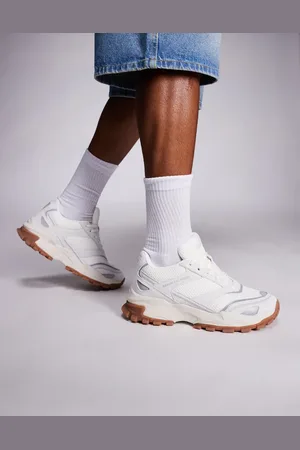 Armani Exchange Trainers with gumsole in off