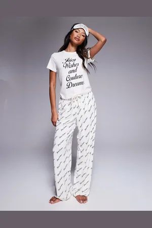 Juicy Couture Wishes and Dreams pyjama set in cream