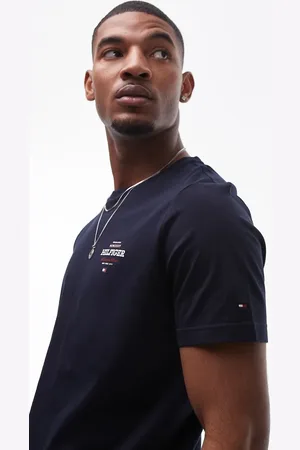 Tommy Hilfiger Monotype logo t-shirt in navy