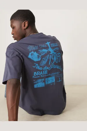 ASOS Oversized t-shirt with city graphic in