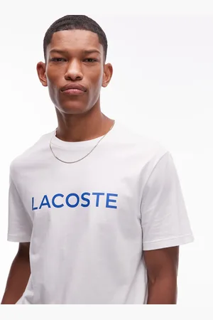 Lacoste Loungewear t-shirt in with logo print