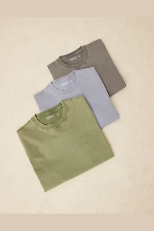 Abercrombie & Fitch 3 pack essential t-shirt pack in multi