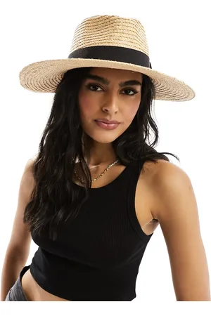 & OTHER STORIES Straw fedora hat in natural