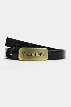 VALENTINO Valentino slay skinny logo belt in
