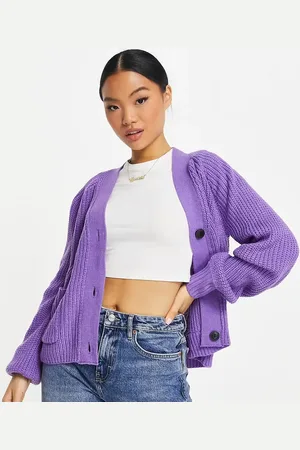 Noisy May Button up cardigan in