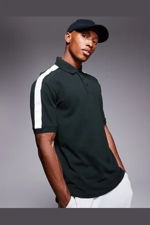 Armani Exchange Polo shirt with contrast logo taping in