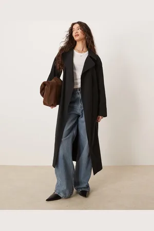 ASOS Waterfall collar trench coat in
