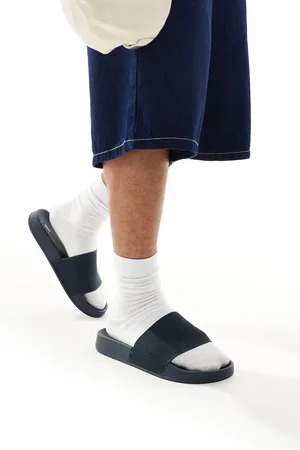 ASOS Sliders in with knitted strap