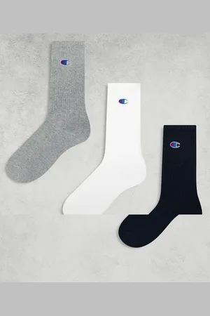 Champion 3 pack crew socks in