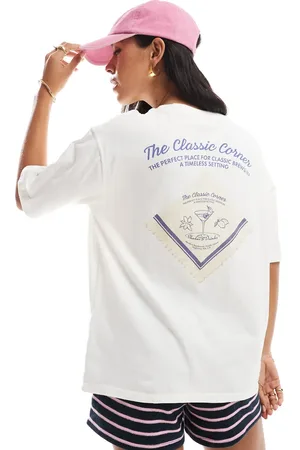 Pull&Bear Napkin graphic t-shirt in