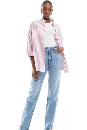 ASOS ASOS DESIGN Tall slim fit comfort mom jeans in mid