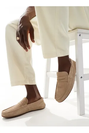 ASOS Drivers in stone suede