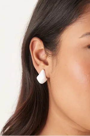ASOS Earrings with molten stud design in