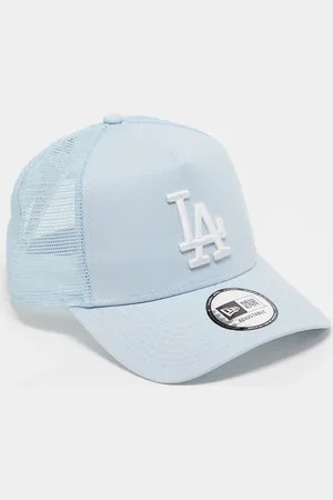 New Era LA Dodgers trucker cap in pale