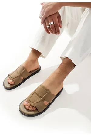 ASOS Slider sandals in beige