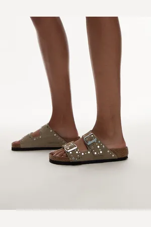 Birkenstock Arizona rivet sandal in taupe
