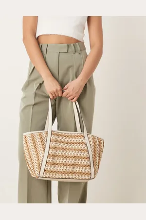 Accessorize Mixed weave shoulder bag in