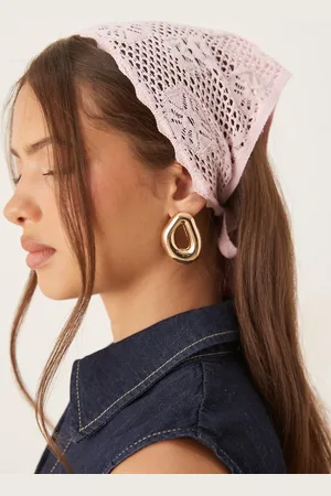 ASOS Crochet stitch multiway head scarf