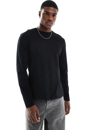 ASOS Essential long sleeve crew neck t-shirt in