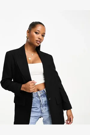ASOS ASOS DESIGN Petite long line perfect blazer in