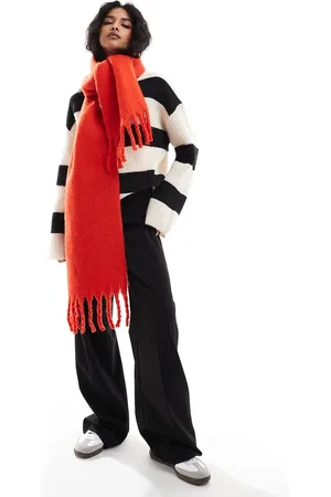 JJXX Oversized fluffy scarf in