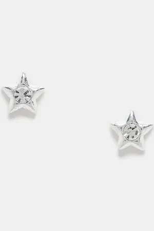Kingsley Ryan Gem star stud earrings in sterling