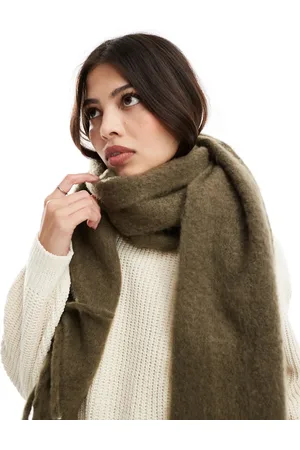 VERO MODA Soft boucle scarf dark