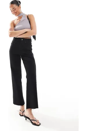 ASOS Ankle grazer straight leg jean in clean