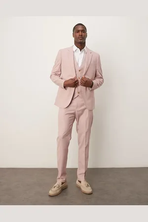 ASOS Wedding skinny suit jacket in texture