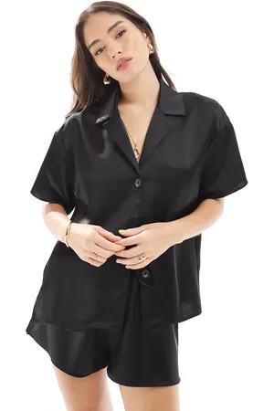 ASOS Satin shirt co-ord in