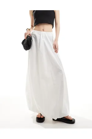 ASOS Bubble hem maxi skirt in