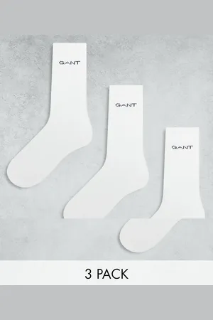 GANT 3 pack sport socks with logo in